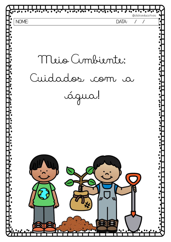 Atividades sobre a água 3º ano