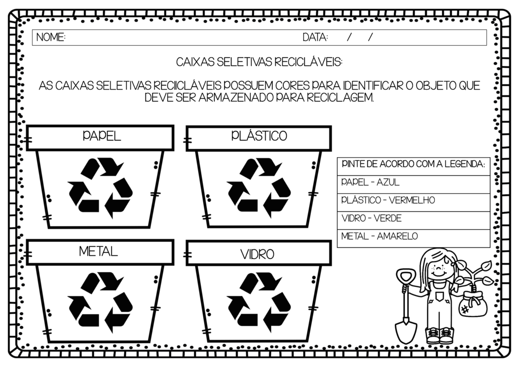 Meio ambiente educação infantil