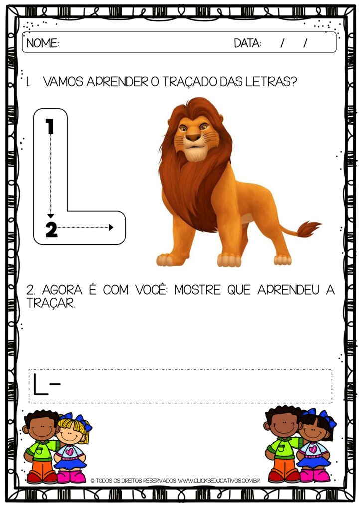 atividades com alfabeto