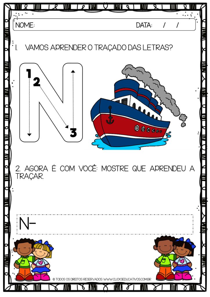 atividades com alfabeto