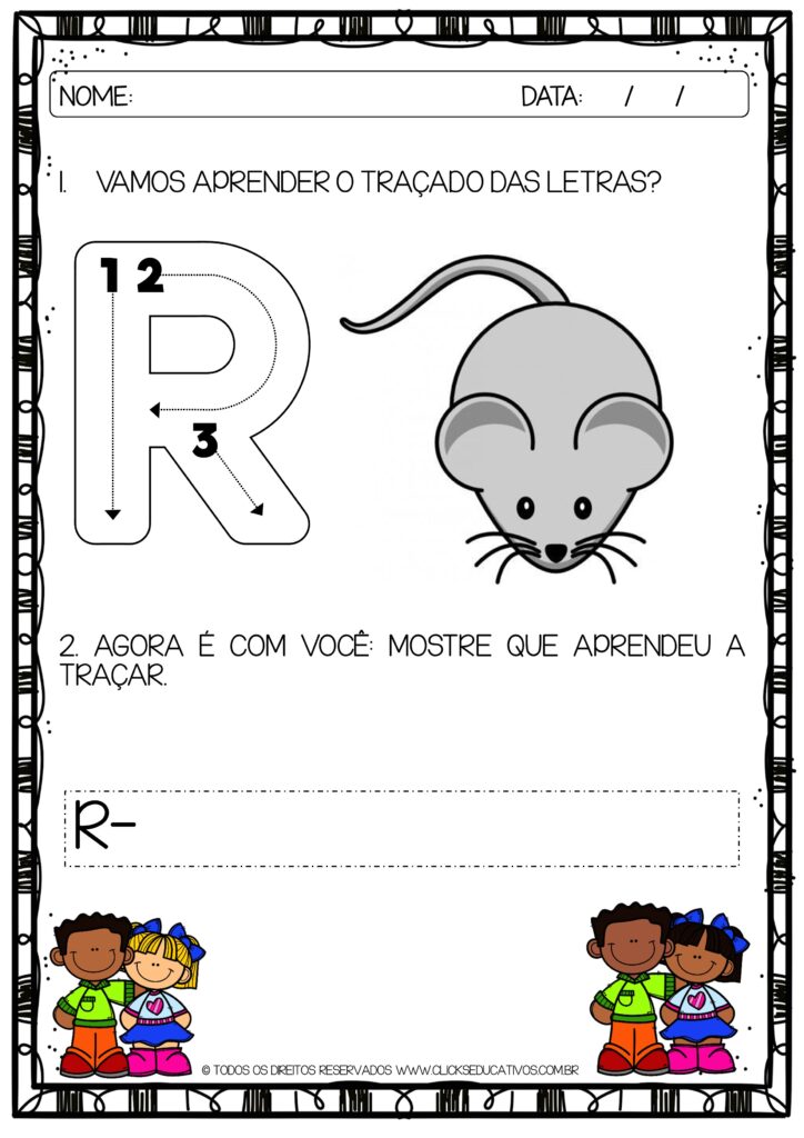 atividades com alfabeto