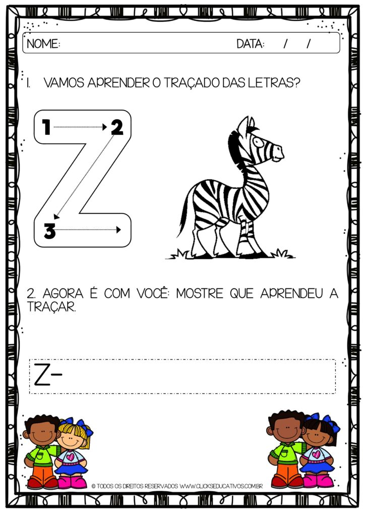 atividades com alfabeto