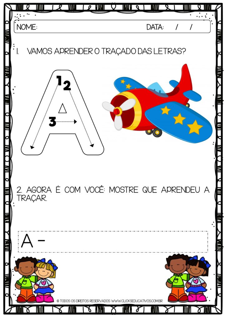 atividades com alfabeto