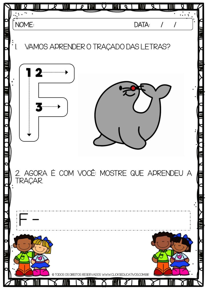 atividades com alfabeto