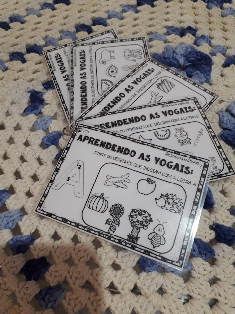 atividades com vogais para educação infantil