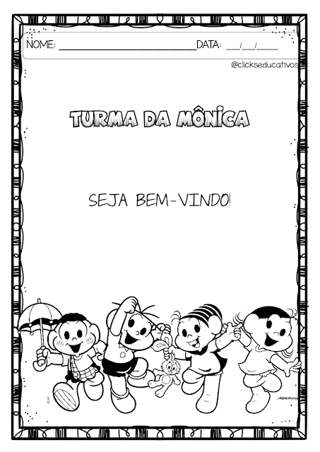 desenhos Turma da Mônica