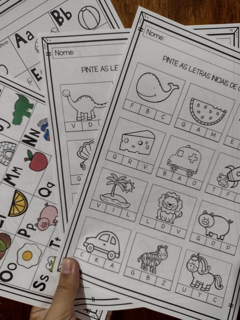 alfabeto para imprimir