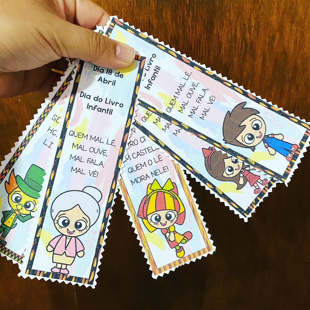 marcador de página Sítio do Picapau Amarelo