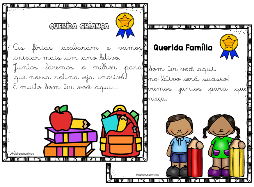 bilhete volta as aulas