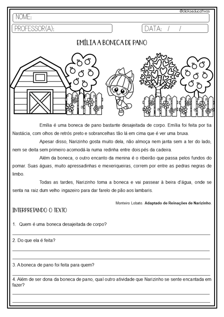 emília do sítio do picapau amarelo