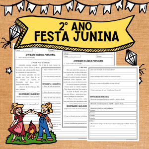 2º ANO FESTA JUNINA