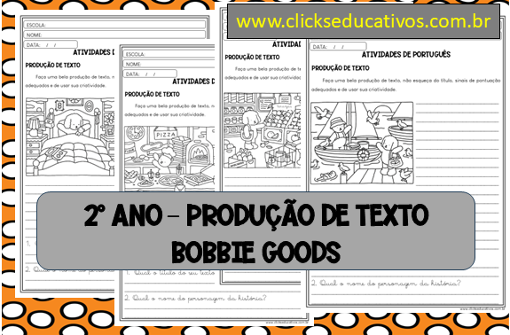 produção de texto para segundo ano