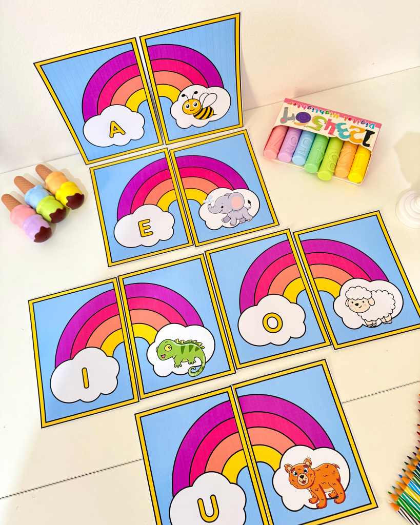 vogais na alfabetização