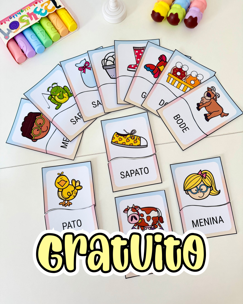 quebra-cabeça de sílabas simples