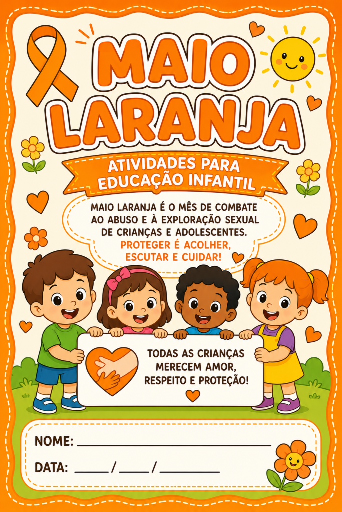 maio amarelo educação infantil