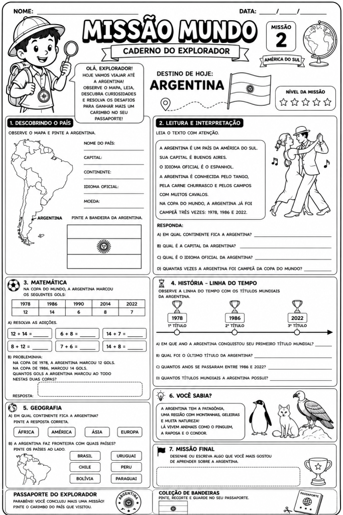 atividades de geografia 2º ano