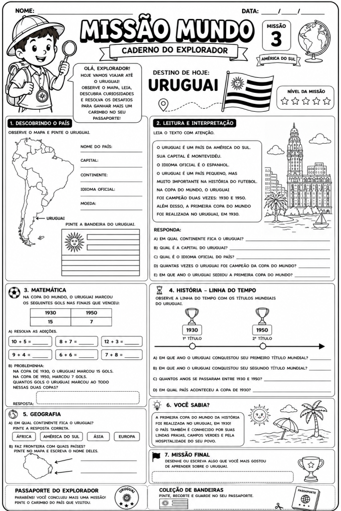 atividades de geografia 2º ano