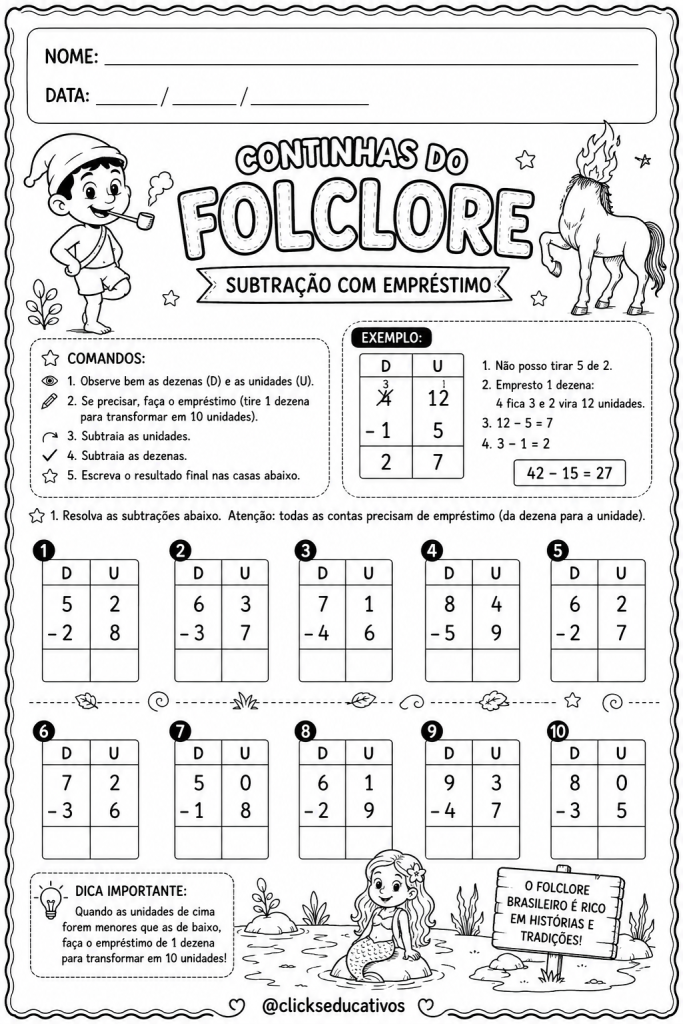 continhas folclore