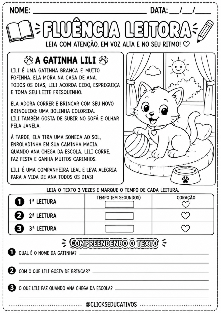 fluência leitora